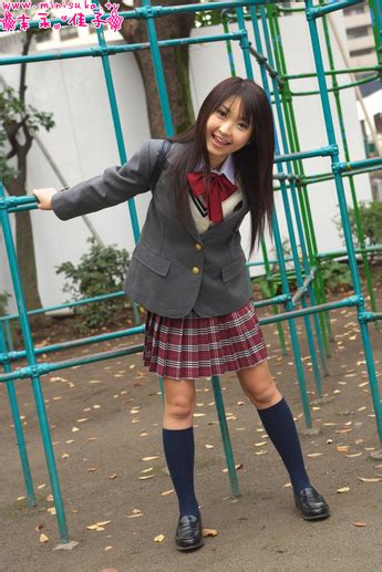 Yoshiko Suenaga Japanese Cute Idol Hot Japanese School Girl Uniform