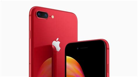 Apple Iphone 8 Und Iphone 8 Plus In Rot Vorgestellt