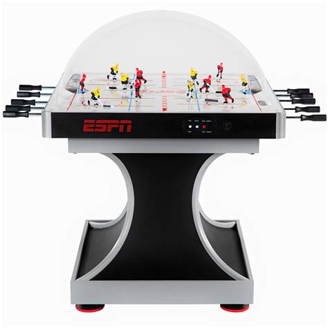 espn premium dome hockey table  electronic scorer  realistic stadium sound effects stick