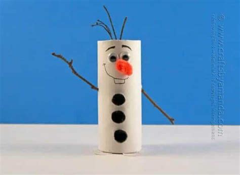 28 christmas crafts made from toilet paper rolls