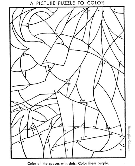 printable hidden picture puzzles  kids coloring home