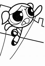 Coloring Pages Powerpuff Girls Printable Popular sketch template