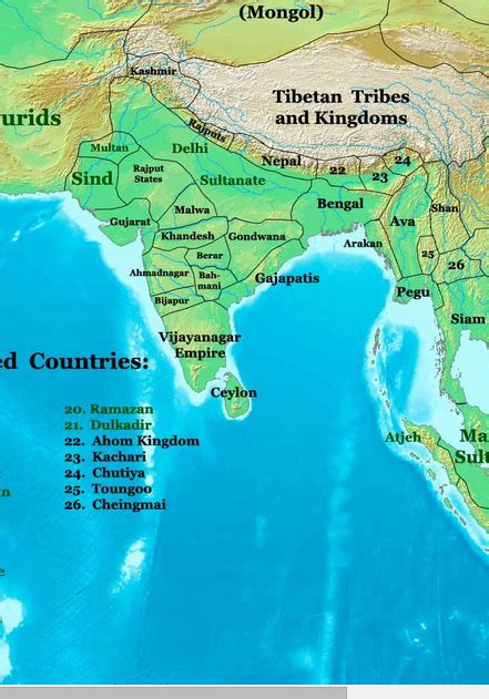 What Was The Map Of India 1000 Years Ago Quora