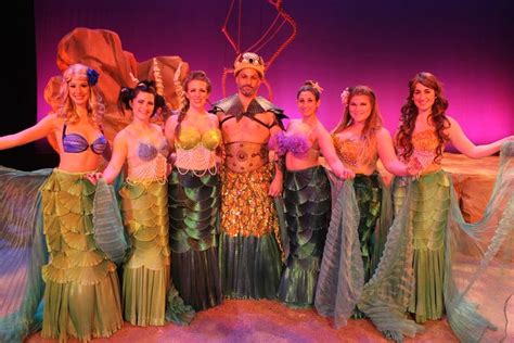 Little Mermaid Broadway Mersisters King Triton