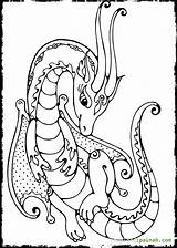 Dragon Coloring Pages Water Sea Kids Colouring Printable Book Color Adult Adults Girls Dragons Sheets Female Beautiful Drawing Elves Lego sketch template