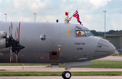 norwegian lockheed p3 orion one of a six strong fleet of