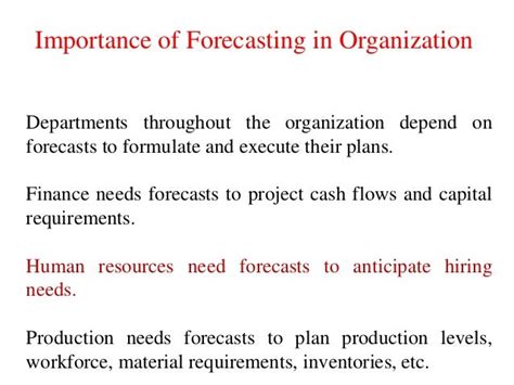 forecasting important  human resource planning human resource