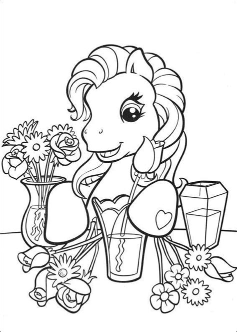 pony coloring pages images  pinterest coloring