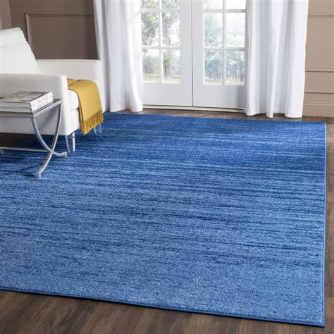 safavieh adirondacks light bluedark blue area rug reviews wayfair
