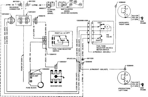 chevy  fuel tank wiring diagram