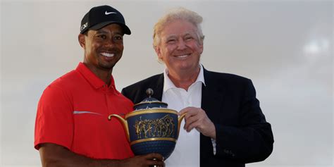 trump congratulates tiger woods  masters win calls   great champion