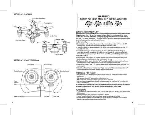 sharper image camera drone manual