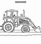 Tractor Coloring Plow Pages Snow Color Traktor Printable Sheets Kids Bottom Drawing Truck Little Tractors Print Sheep På sketch template