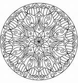 Mandala Coloring Pages Flower Mandalas Printable Color Adults Mandela Adult Supercoloring Colorier Advanced Imprimer Kids Strawberry Butterflies Designs Main Categories sketch template