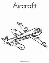 Coloring Airplane Pages Aircraft Transportation Air Vehicle Planes Clipart Noodle Trains Automobiles Plane Twisty Library Print Jet Twistynoodle Popular Comments sketch template