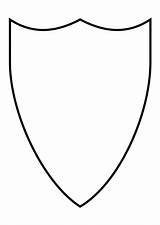 Shield Coloring sketch template