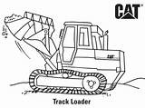 Coloring Pages Bulldozer Excavator Backhoe Cat Caterpillar Drawing Simple Drawings Popular Related Paintingvalley Coloringhome sketch template