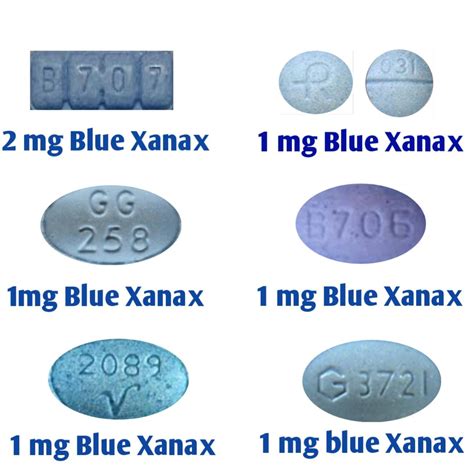 Blue Xanax Bars Public Health