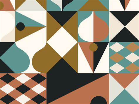 geometric shapes patterns  printables