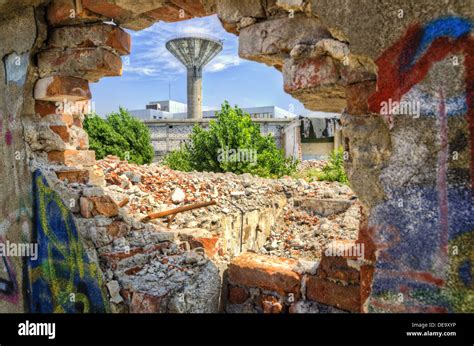 demolished wall  res stock photography  images alamy