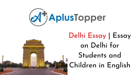 essay  delhi delhi essay  students  children  english