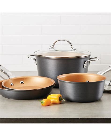 ayesha curry 11 pc hard anodized aluminum cookware set and reviews