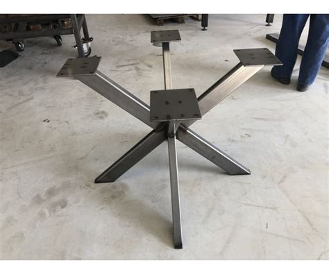 tischgestell grau metall industriedesign tischgestell industrie metall