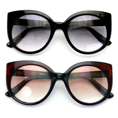 v w e 2 pairs women bifocal reading sunglasses reader glasses round