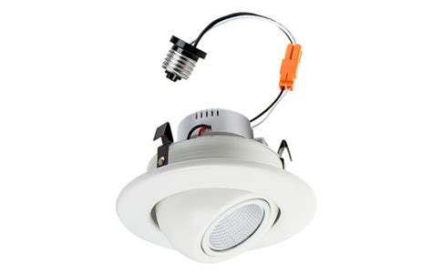 led recessed lighting kit   cans retrofit led downlight  eyeball trim  watt