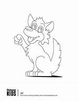 Kids Chickasaw Coloring sketch template