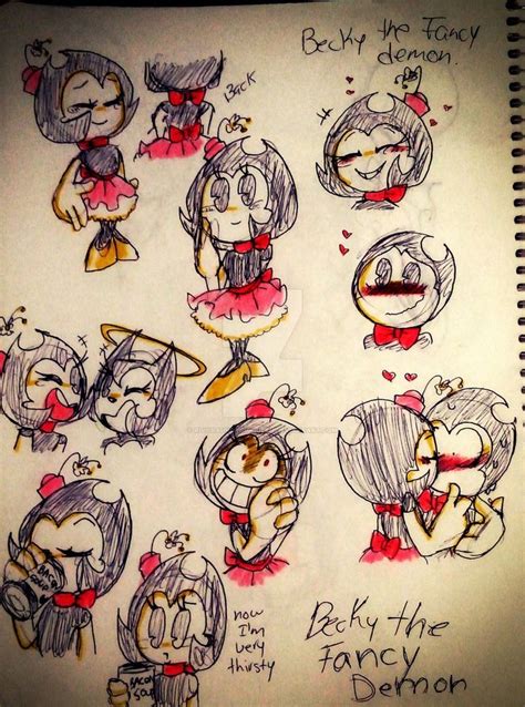 becky x bendy with images bendy and the ink machine