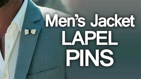 Men’s Jacket Lapel Pins