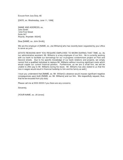 letter from employer for jury duty 6 based resume
