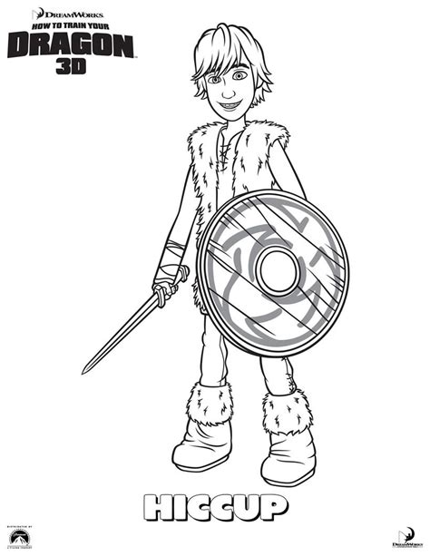 train  dragon  hiccup  toothless coloring pages
