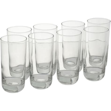 Libbey Polaris 16 25 Oz Clear Drinking Glasses 8 Count Box