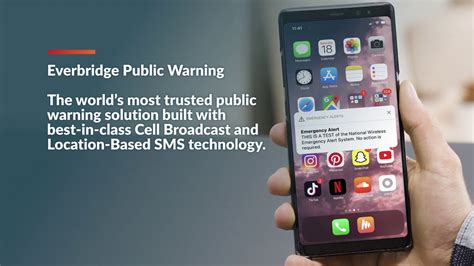 cell broadcast  public warning youtube