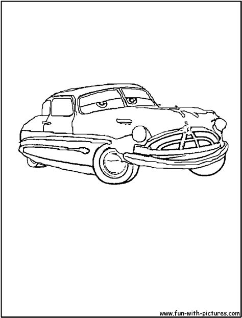 disney cars logo coloring page