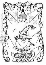 Gnome Gnomes Noel Xmas Noël Tomte Tutorials sketch template
