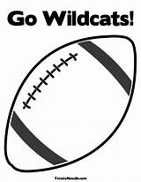 Coloring Pages Panthers Carolina Football Wildcats Template Go Kentucky Logo Panther Popular sketch template