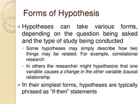 hypothesis