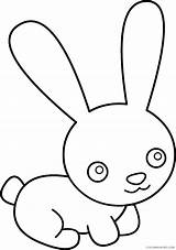 Bunny Coloring4free Outline Coloring Pages Printable Rabbit Related Posts sketch template