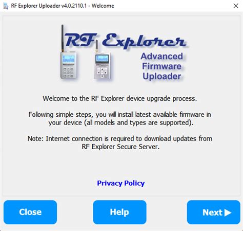 rf explorer firmware uploader