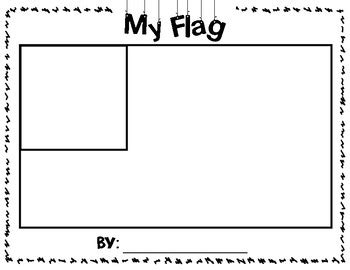 blank flag template carinewbi
