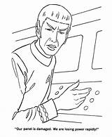 Trek Star Coloring Pages Spock Sheets Mr Print Tv Printable Colouring Activity Book Books Damage Control Movie Station Enterprise Starship sketch template