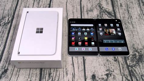 microsoft surface duo unboxing   impressions youtube