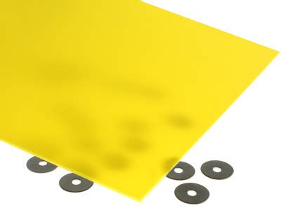 yellow acrylic sheet inventables