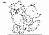 Arcanine sketch template