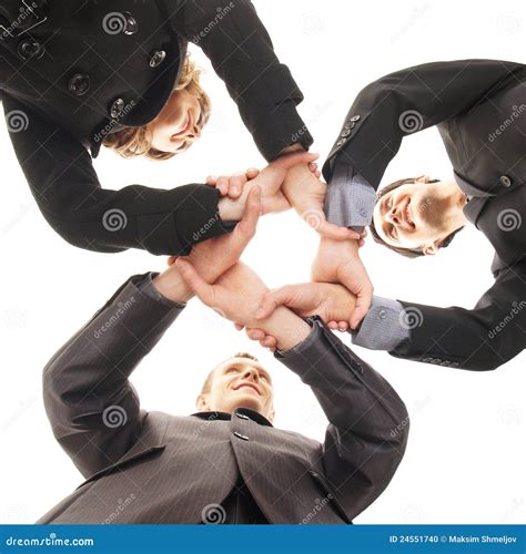 group handshake   young persons stock photo image  copyspace greeting