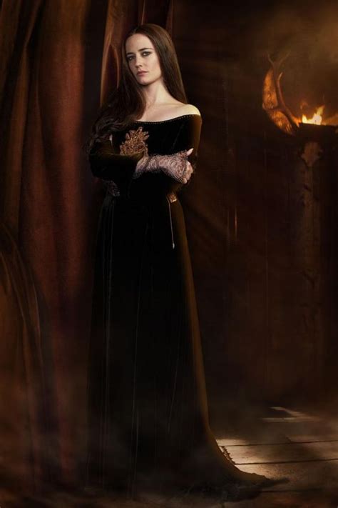 eva green as morgan le fey from the series camelot on