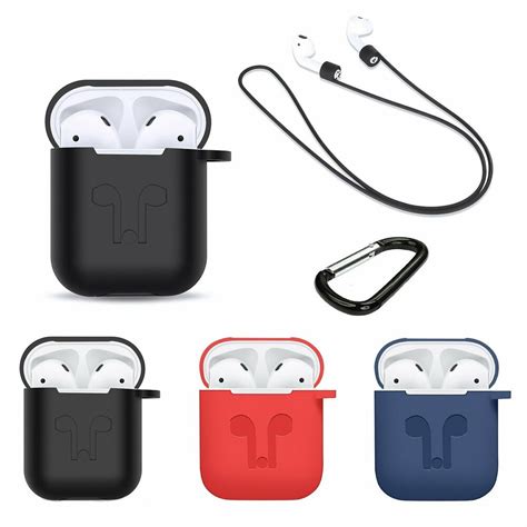 strap holder silicone case cover  apple airpod air pod accessories airpods ebay